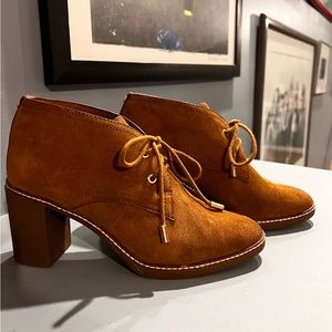 Leather Tory Burch Booties